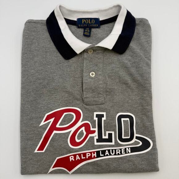 Polo Ralph Lauren Other - Polo ralph lauren polo grey red blue size youth large (14-16)